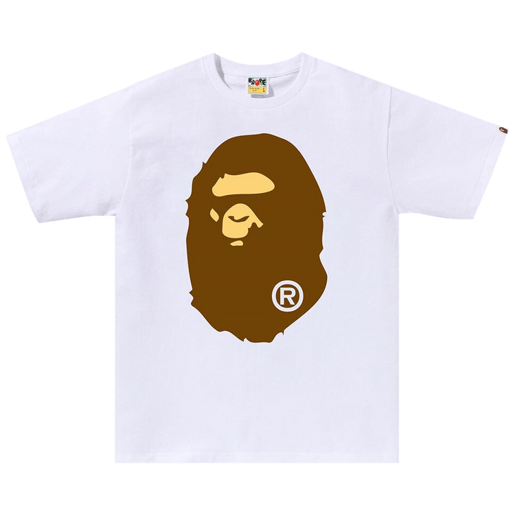 BAPE Big Ape Head Tee 'White'