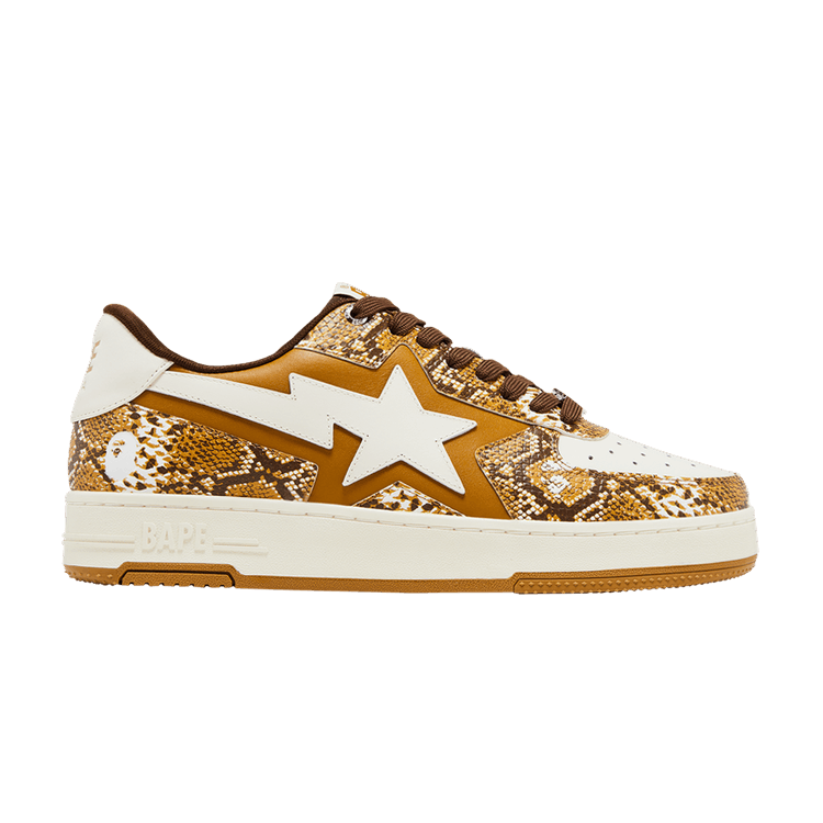 BAPE Tape Sta 'Tan Snakeskin' SSENSE Exclusive