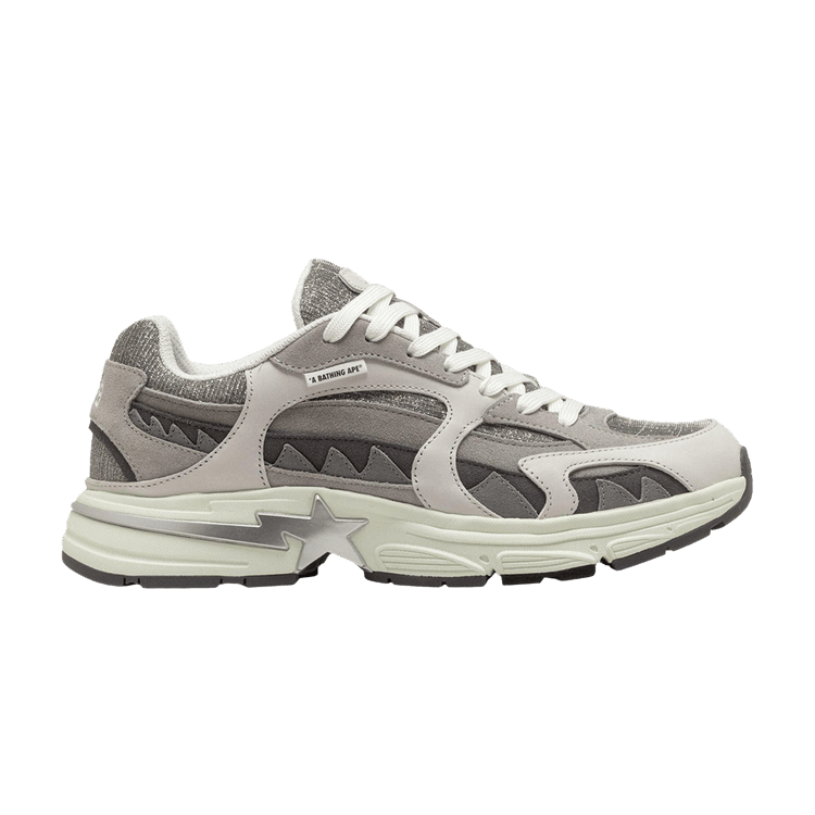 BAPE Wmns Shark Sta #1 'Silver'