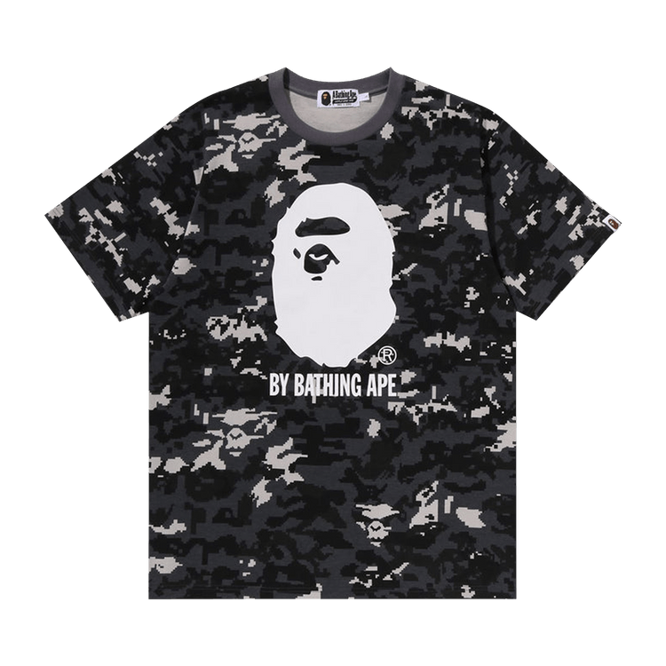 BAPE Multi Pixel Camo By Bathing Ape Tee 'Black'