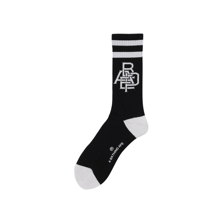 BAPE Head Line Socks 'Black'