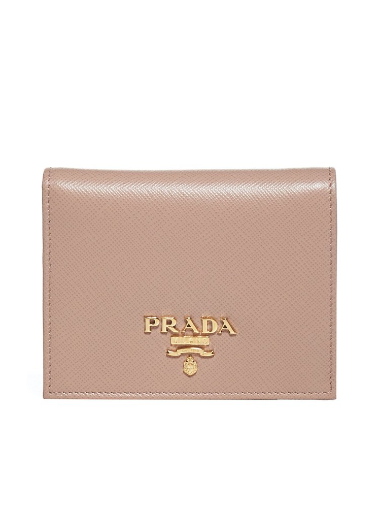 Prada Logo Bifold Wallet