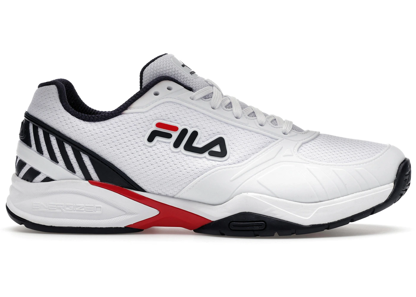 Fila Volley Zone White Navy Red