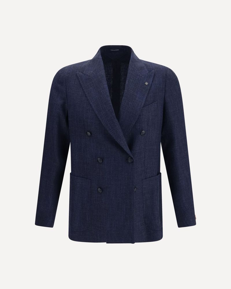 Tagliatore Patch Pocket Double-Breasted Blazer