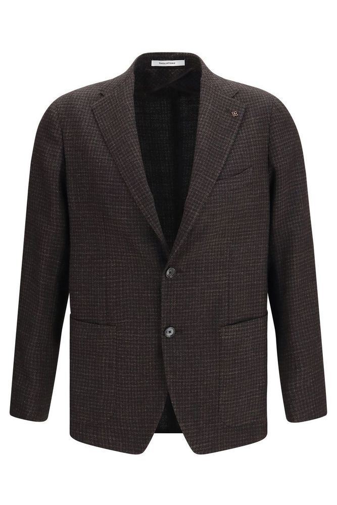 Tagliatore Check Single-Breasted Blazer