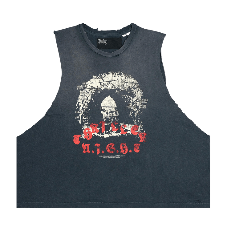 Paly Hollywood Thriller Night Cut Off T-Shirt 'Black'
