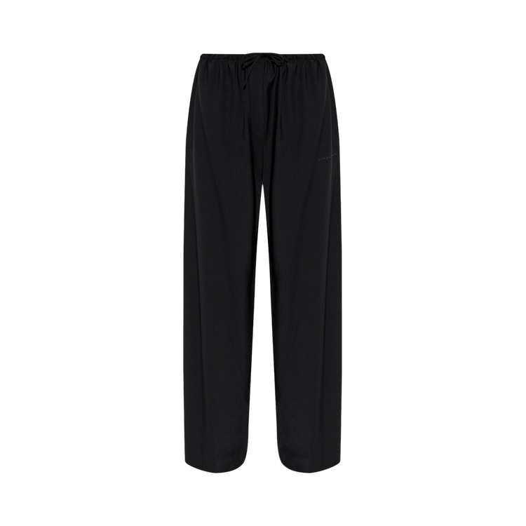 Alexander Wang Mid-Rise Trackpants With Elasticated Waistband 'Black'