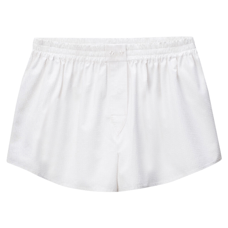 Alexander Wang Boxer Short W/ Allover Hotfix 'White'