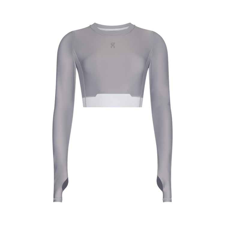 ON Train Long-Sleeve Crop 'Lilac'