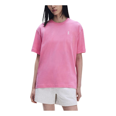 (WMNS) On Running Club T-Shirt Glow 'Bubblegum'