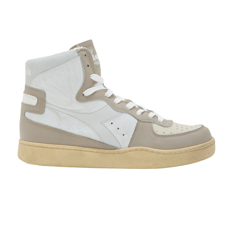 Diadora Mi Basket Used 'Cobblestone White'