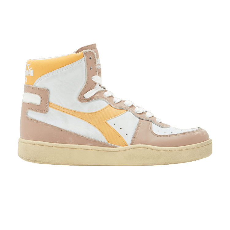 Diadora Mi Basket Used 'Beeswax White'