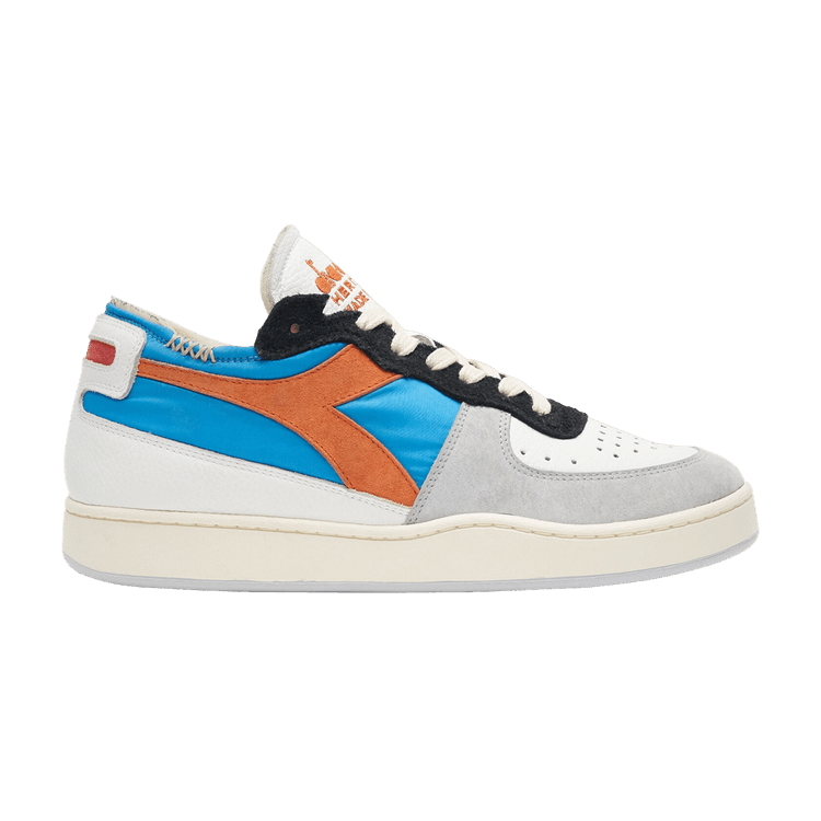 Diadora Mi Basket Row Cut Milk Breakfast 'Blue Strong'