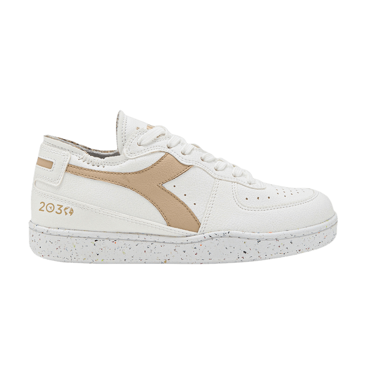 Diadora Mi Basket Row Cut '2030 - Bianco Warm Sand'