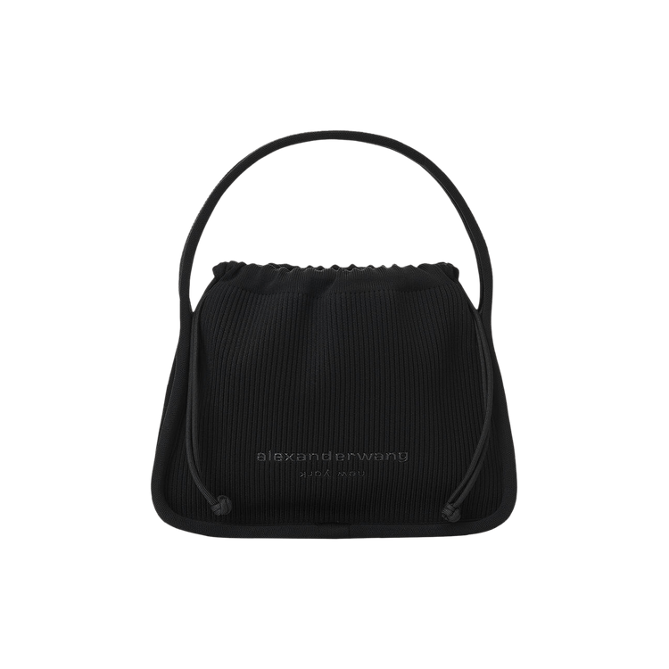 Alexander Wang Rib Knit Ryan Small Bag 'Black'