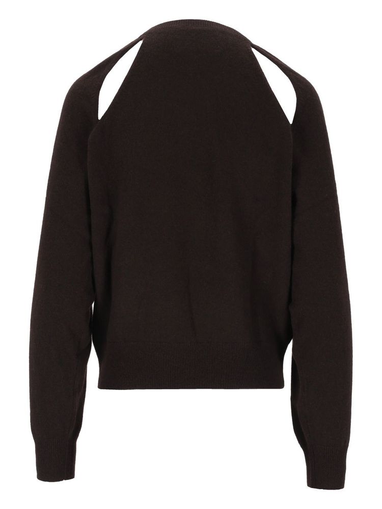 Lisa Yang Cambrie Cutout Knitted Sweater