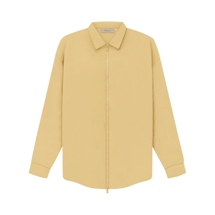 Fear of God Essentials Filled Nylon Shirt Jacket 'Light Tuscan'