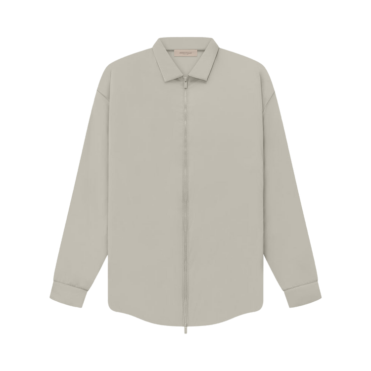 Fear of God Essentials Filled Nylon Shirt Jacket 'Seal'