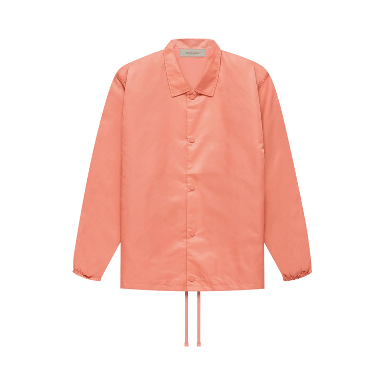 Fear of God Essentials Coaches Jacket 'Coral'