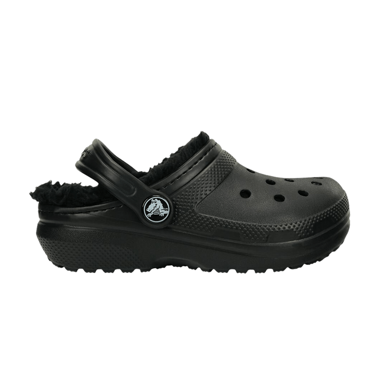 Crocs Classic Lined Clog Kids 'Black'
