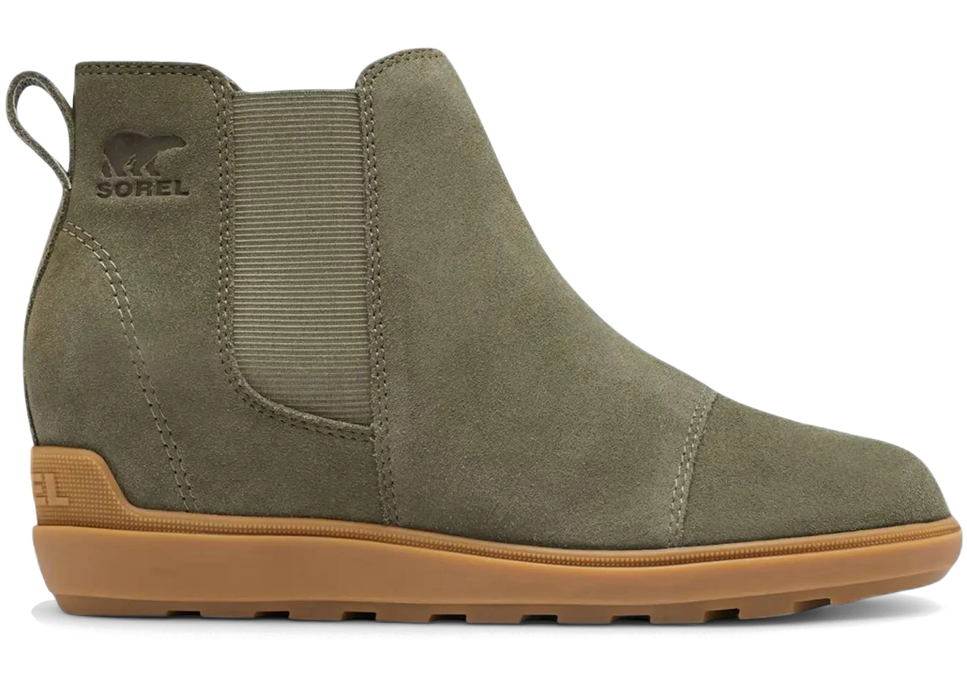 Sorel Evie ll Chelsea Boot Stone Green Gum (Women's)
