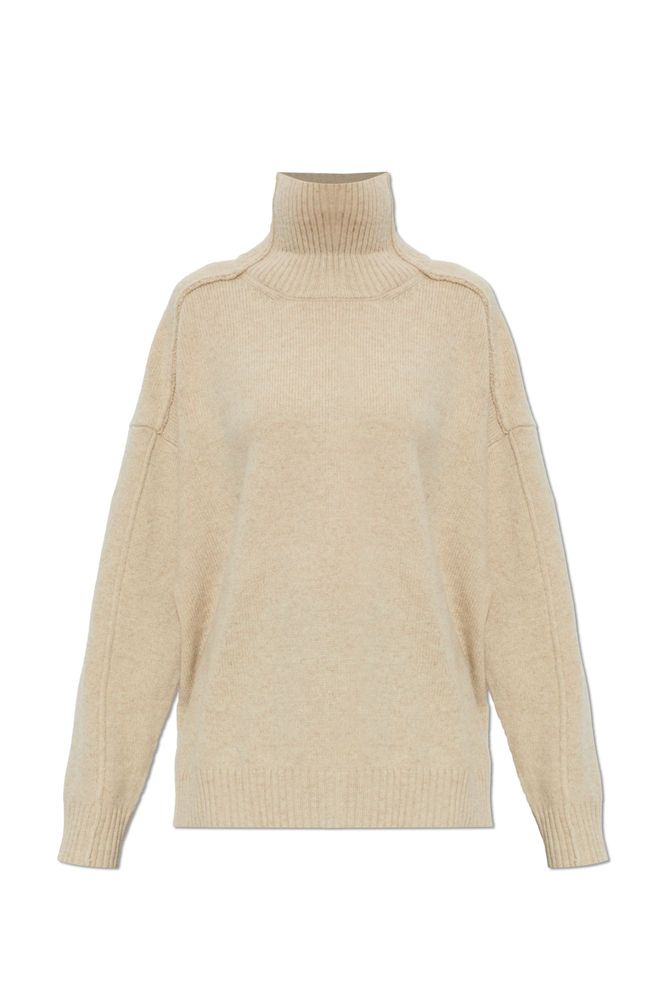 Rethinkit Studios Logo Patch Turtleneck Sweater