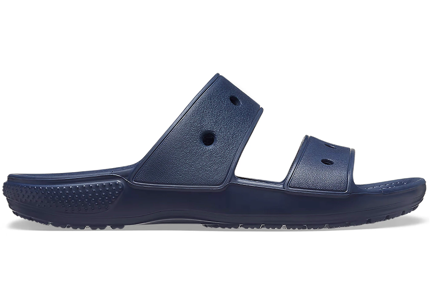 Crocs Classic Double Band Slide Sandals Navy