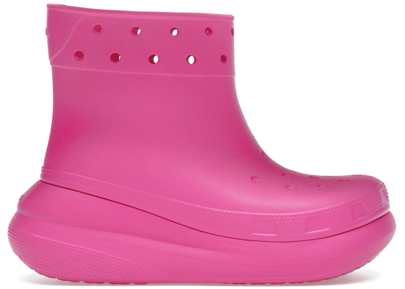 Crocs Classic Crush Rain Boot Juice Pink