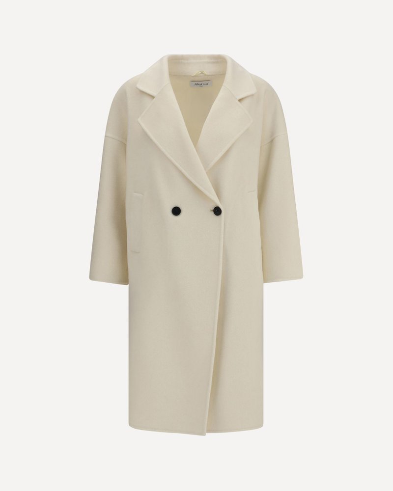 Aftercoat Double-Breasted Long Coat