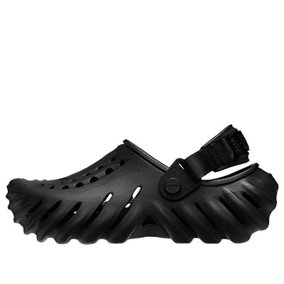 (GS) Crocs Echo Clog Sandals 'Black'