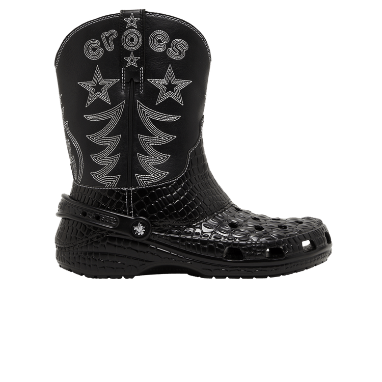 Crocs Classic Cowboy Boot 'Black'
