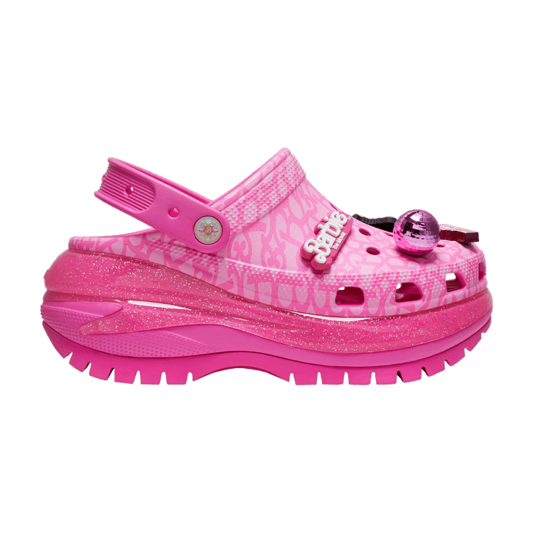 Barbie The Movie x Crocs Mega Crush Clog 'Electric Pink'