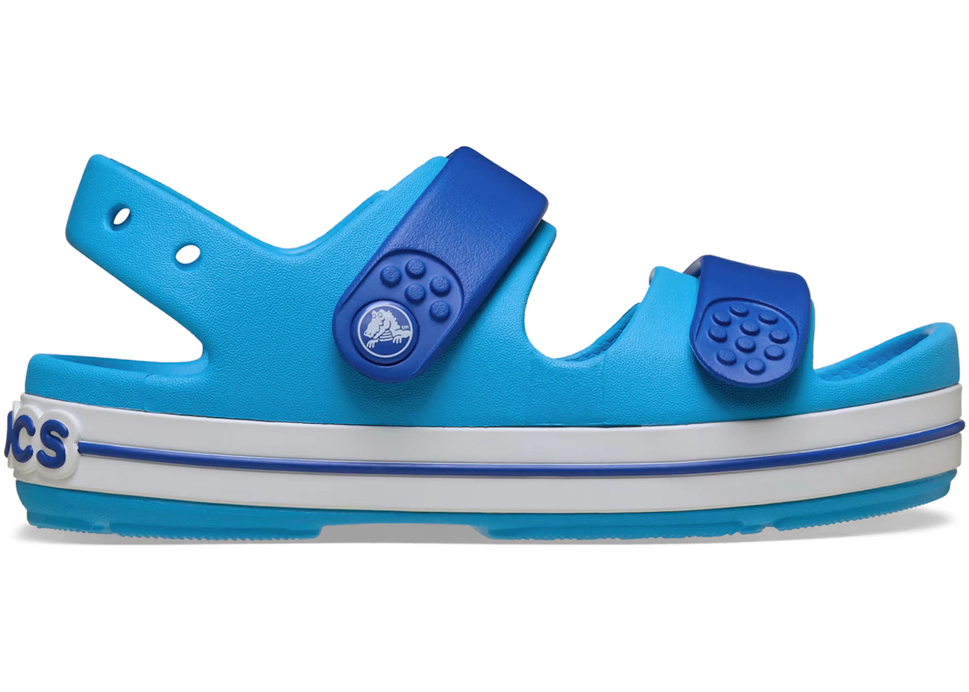 Crocs Crocband Cruiser Sandal Venetian Blue Bolt (Kids)