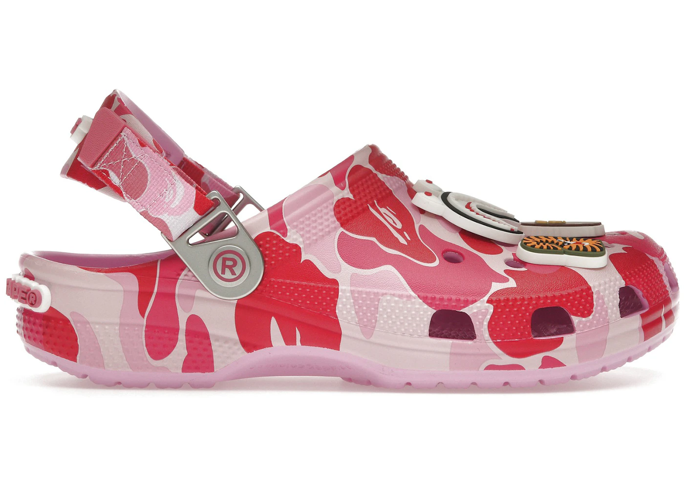 Crocs Classic Clog A Bathing Ape ABC Camo Pink