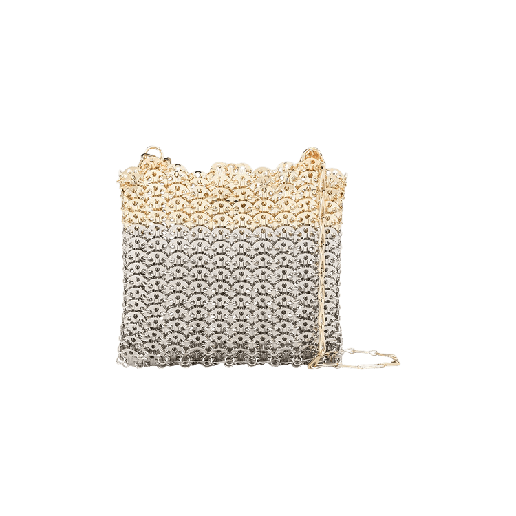 Rabanne 1969 Skyline Metal Shoulder Bag 'Silver/Light Gold'