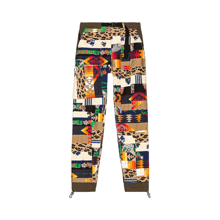Sacai x Hank Willis Thomas Archive Print Mix Pants 'Multicolor'