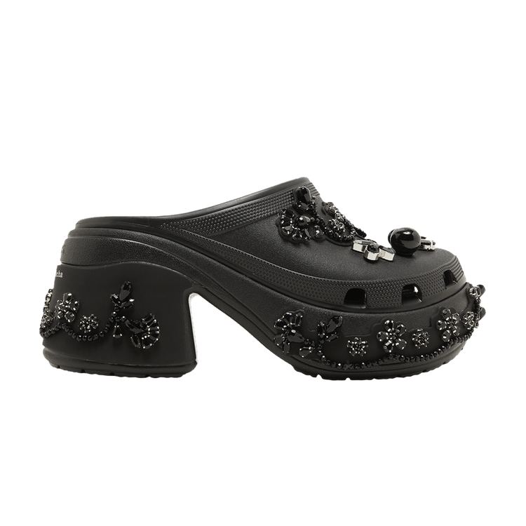 Simone Rocha x Crocs Siren Clog 'Black'