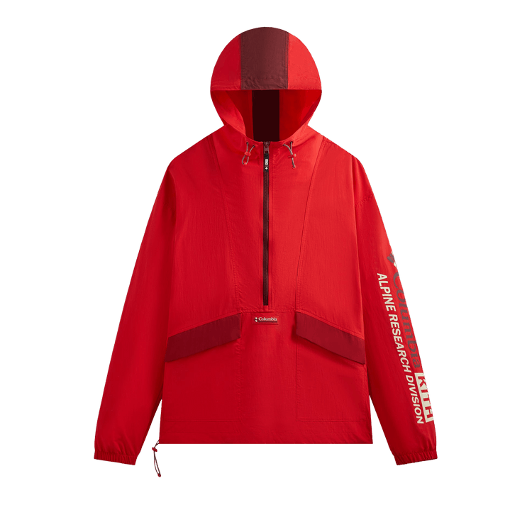 Kith For Columbia Wind Anorak 'Red Velvet'