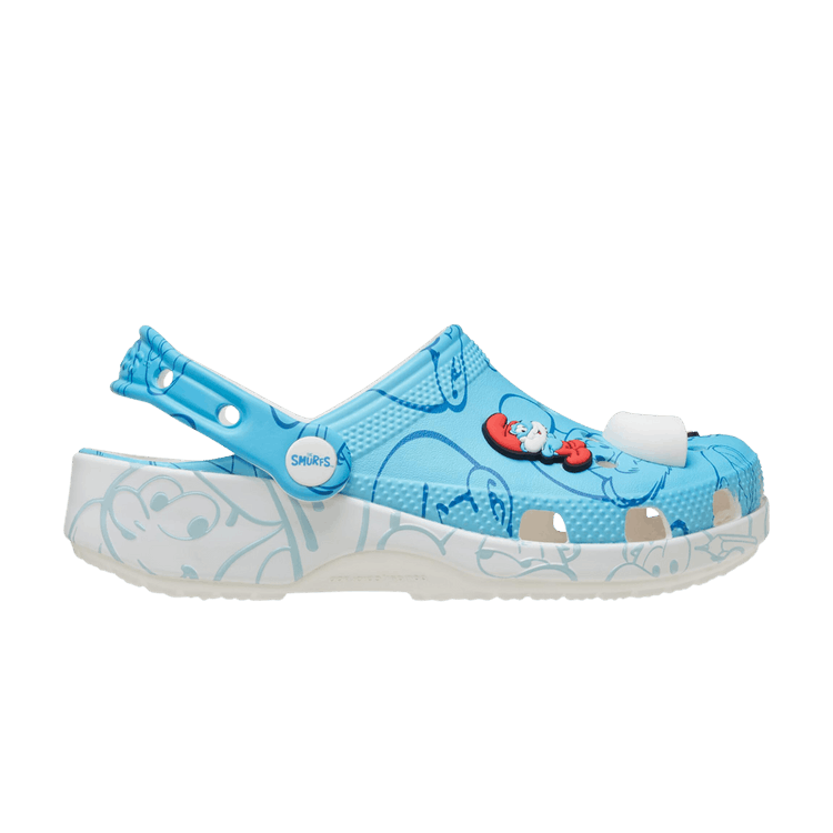 The Smurfs x Crocs Classic Clog Kids 'Allover Print'