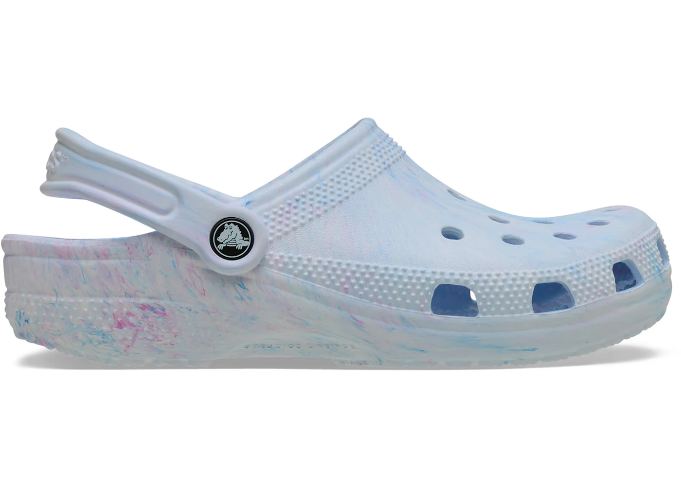 Crocs Classic Marbled Watercolor Clog Oxygen Swirl
