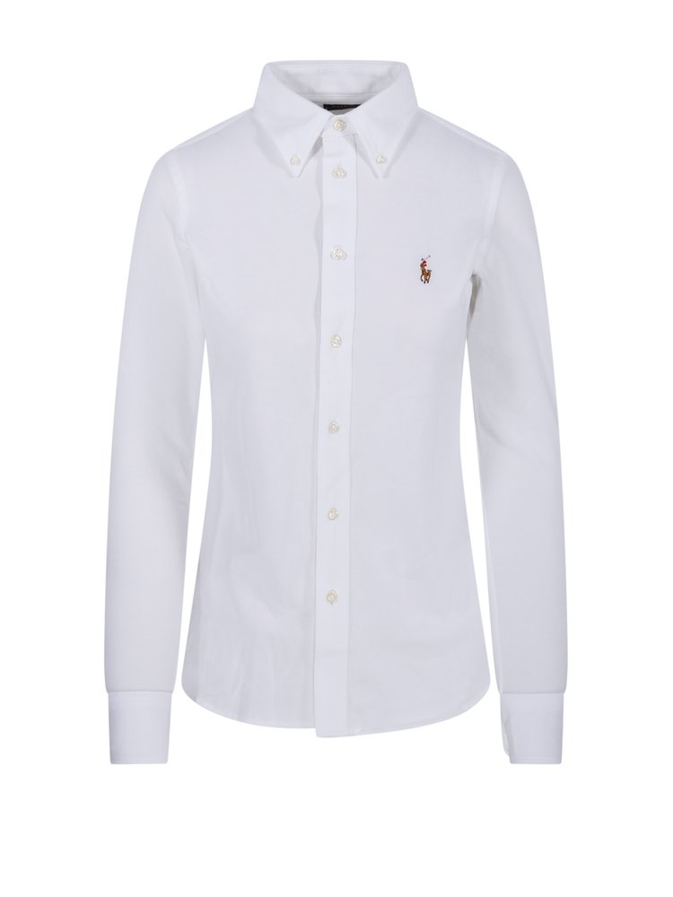 Polo Ralph Lauren Logo Embroidered Buttoned Shirt