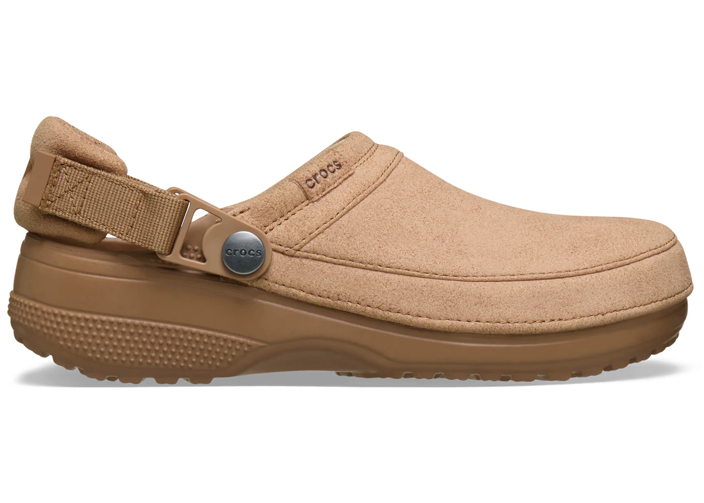 Crocs Classic Crafted Vegan Suede Clog Milk Chocolate