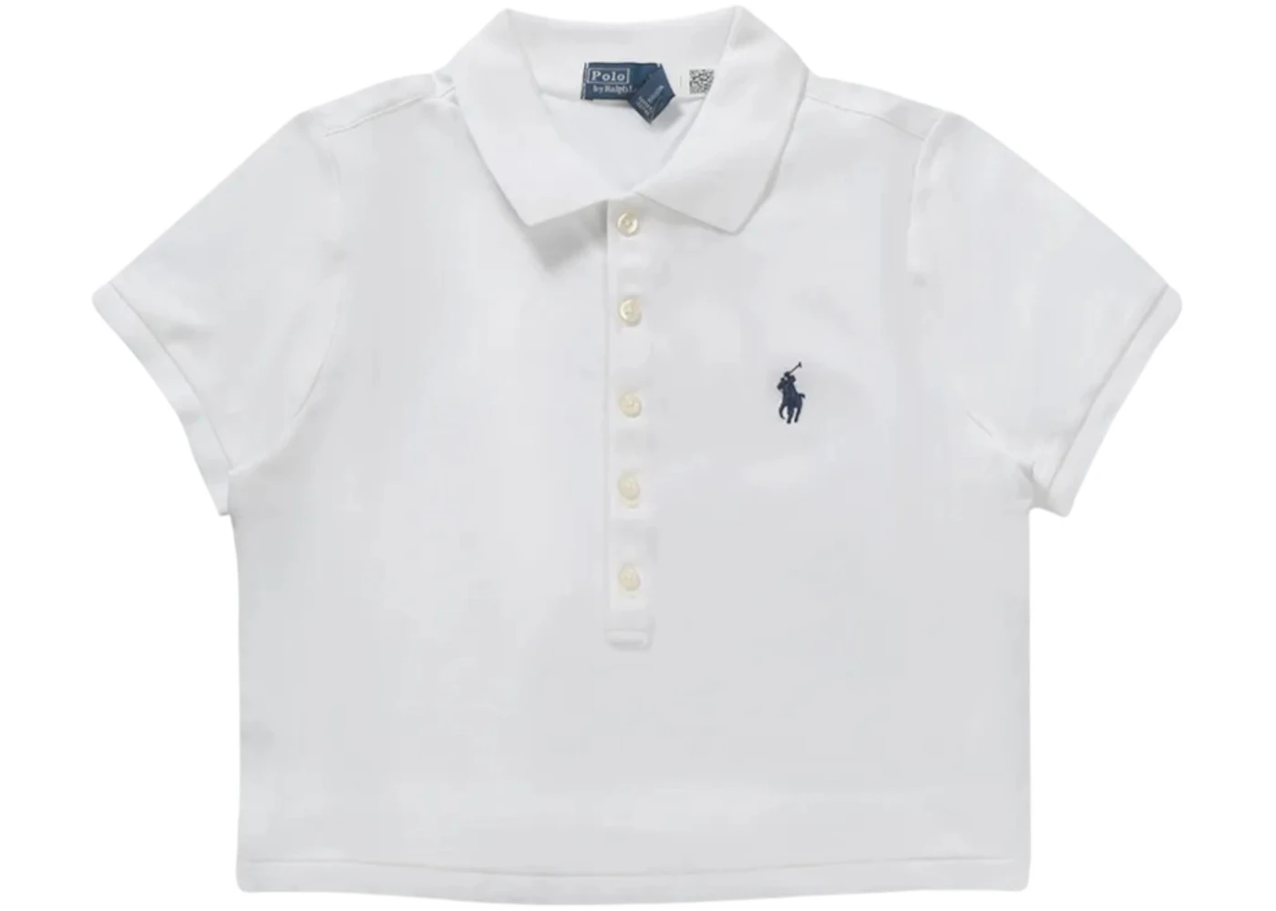 Polo Ralph Lauren Collard Polo Shirt White