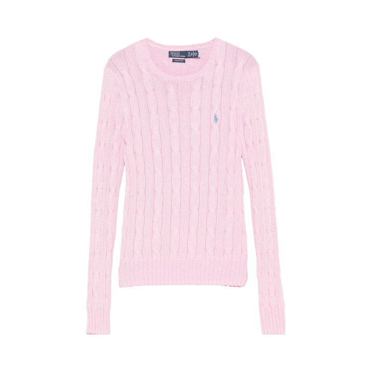 Polo Ralph Lauren Pima Cotton Julianna Long-Sleeve Pullover 'Pink'