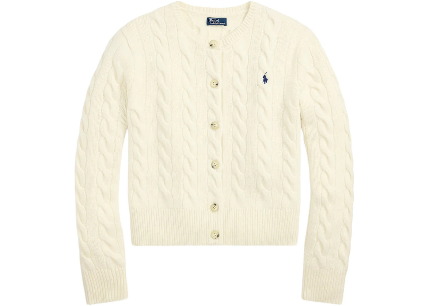Polo Ralph Lauren Sweater Cardigan Authentic Cream