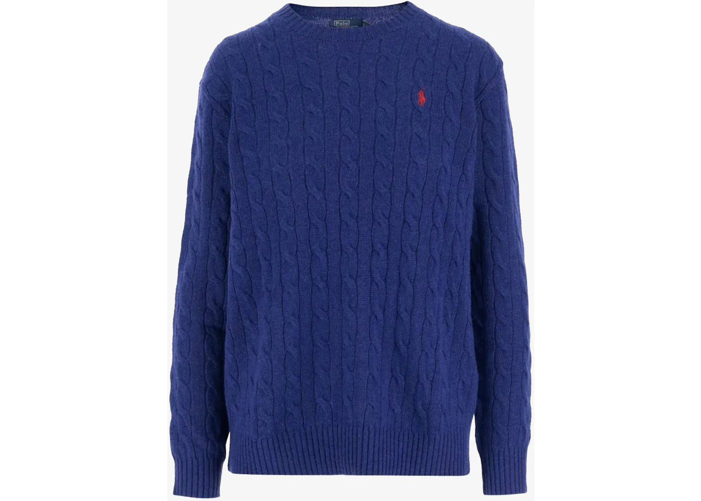 Polo Ralph Lauren Long Sleeve Crew Neck Pullover Midnight Cobalt