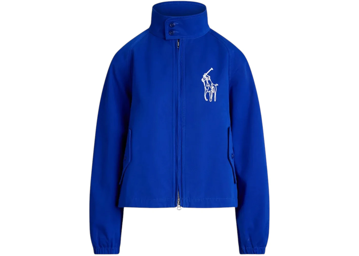 Polo Ralph Lauren Women's Windbreaker Jacket Heritage Blue