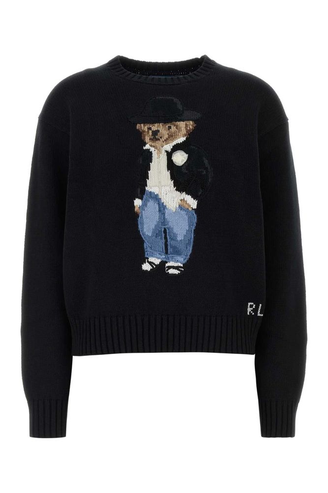 Polo Ralph Lauren Bear Intarsia Knitted Sweater