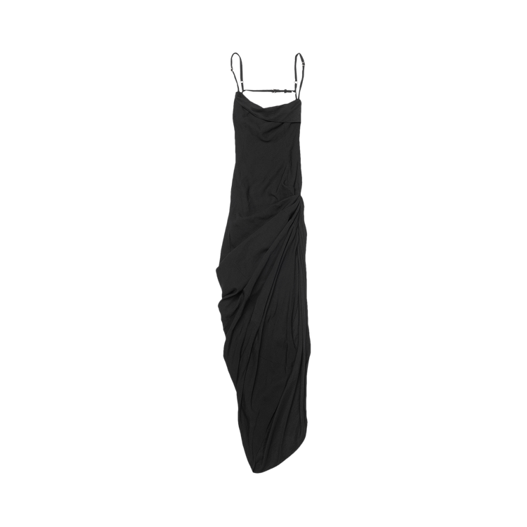 Jacquemus La Robe Saudade Longue 'Black'