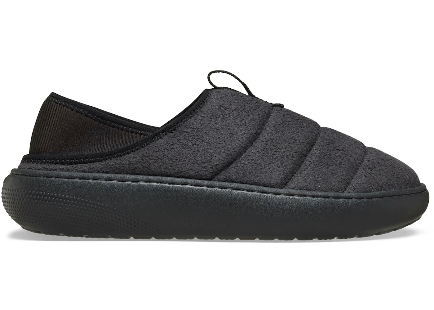 Crocs Classic Vegan Suede Moc Black